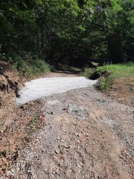 Vzdrževanje poljskih poti, nova mulda